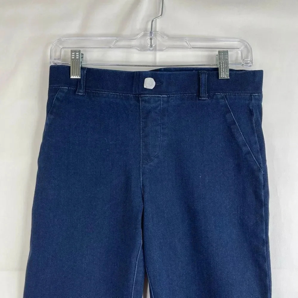 Betabrand Stretch Yoga Denim Pull On Bootcut Jeans - Picture 3 of 12
